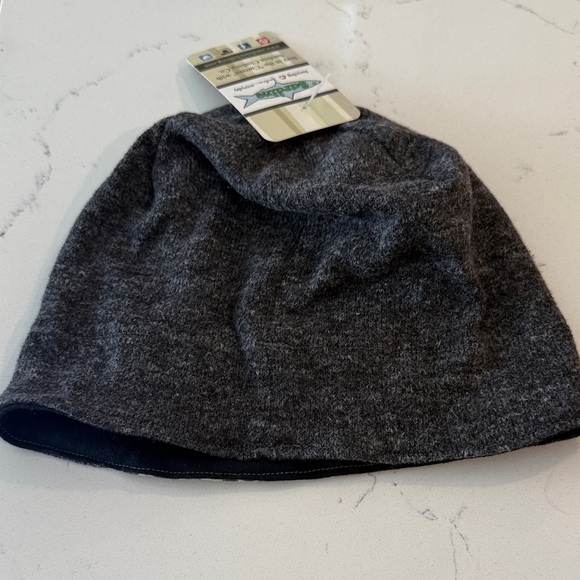 Gray and Red Heart Beanie - Picture 2 of 5